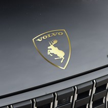 볼보스티커 VOLVO MOOSE 자동차스티커, 블랙