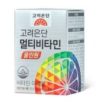고려은단 멀티비타민 올인원, 60정, 39개