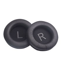 AKG K52 K72 K92 K240 헤드폰 액세서리 용 1 패밀리 교체 소프트 메모리 폼 이어 패드 가죽 귀 쿠션 커버 패드, 주름진 피부