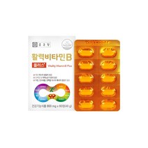 종근당 활력 비타민B 플러스 복합 비타민B군 영양제 60정, 1개, 종근당 활력 비타민B군 플러스 60개입