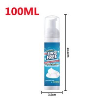 차량실내세차 자동차 청소 시트 가죽 클리너 가정용 녹 제거제 다기능 폼 100ML 인테리어 세척 표면 거품, [01] 100ML