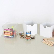 큐빅스미니 서랍함 수납박스 수납함 인테리어가구, 화이트