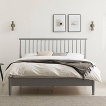 포스트모던 데코 원목 침대 7존 독립매트리스 Q, 단품