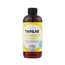 Twinlab Norwegian Cod Liver Oil 대구간유 코드리버 오일 12ozFl