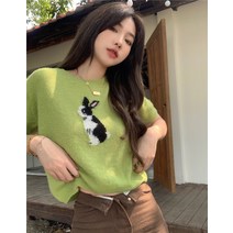HQINT 여성 봄니트 봄 스웨터 여자니트 기본니트티 긴팔니트 빅사이즈 ZA-220973