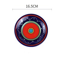 1pc 세라믹 식기 초밥 샐러드 과일 빵 디저트 그릇 후추 소스 조미료 접시 접시 주방 장식 용품, B