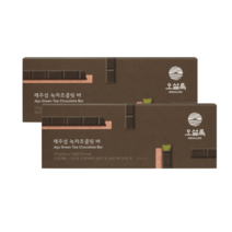 오설록 녹차 초콜릿바 3입 X 2개