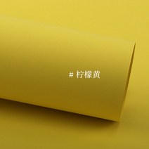 230-250g 엘로우 색상 특수 종이 스킨 톤 펄라이트 수제 판지 만들기 재료 고품질 두꺼운 대형 용지, (38x53cm) 레몬 옐로우 10장