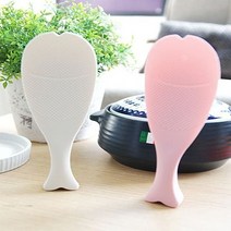 W05A34D상회 위생적인 오리지날 일본 마나 피쉬 밥 주걱 물고기, 1개[출고]_ws, 화이트