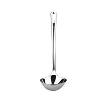 HUOHOU 스테인리스 스틸 국자 26.5cm, 1개, 실버