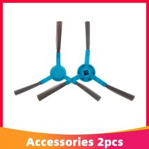 물걸레 청소기 부품 교체 패드 Cecotec Conga 4090 4490 4690 5090 5490 6090 로봇 진공 예비 부품 메인 사이드 브러시 Hepa 필터 걸레, 2 Side Brush, 02 2 Side Brush