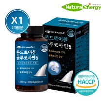 웰핏 콘드로이친 글루코사민정, 60정 x 1개