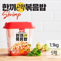 [랭킹닭컴] 맛있닭 닭가슴살 한끼 곤약볶음밥(새우) 220gx5팩, 단품