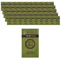 댕기머리 모발보호 서린 여행용샴푸 휴대용샴푸 일회용샴푸 한방샴푸, 3세트