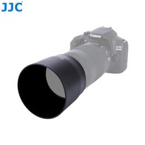 JJC ET-74B 캐논 RF 100-400mm F5.6-8 및 EF 70-300mm f/4-5.6 렌즈와 호환되는 가역 렌즈 후드