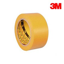 3M 244 내열 종이 마스킹테이프 오렌지색 길이50M, 50mmx50M