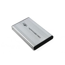 가성비 USB 2.0 노트북 IDE 포트 하드 드라이브 디스크 인클로저 케이스 외장 2.5 인치 HDD 박스 캐디 알루미늄 합금 컴퓨터 pc용, [03] Blue