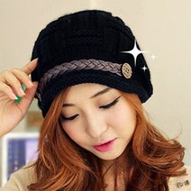 여성겨울모자 승마 니트 벙거지 워머 여자 털모자 (8색상)
