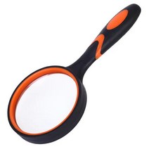 Magnifying Glass Handheld Magnifier 50/65/75/100mm Lens diameter for Antique Jade Jewelry Newspaper, 01 Black_02 65mm