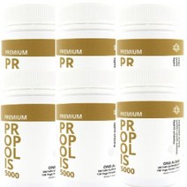 아로하헬스 프로폴리스 5000mg 150캡슐 1개+사은품 뉴질랜드산, 150캡슐 6개