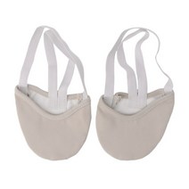 체조용품 댄스 리듬체조 슈즈 반슈즈 반양말 토슈즈 하프 인조 가죽 발레 신발 리듬 체조 슬리퍼, 2sq0003-fcs