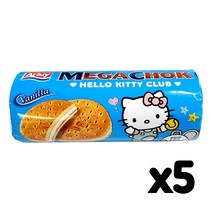 [DADA] 알루이 메가촉 샌드 쿠키 세트, 1세트, 메가촉 바닐라180g*5개