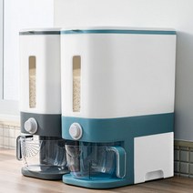 8kg 햅쌀 통 쌀항아리 보관통 쌀 쌀뒤주 hanainfos*397153387ek, 상품선택, 고급형 -그레이, 본상품선택