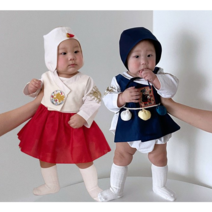아기한복 추석 설빔 백일 돌 3개월 연지 곤지 전통 한복 유아 아동 키즈 한복