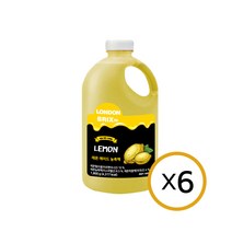 [런던브릭스] 레몬 에이드 농축액 1.8Kg (6개박스), 단품