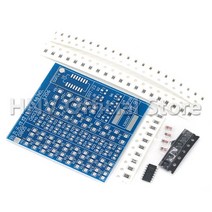 SMD 납땜 플레이트 부품 용접 연습 PCB 보드 DIY 키트 기술 훈련 학습 전자 1 개, 한개옵션0
