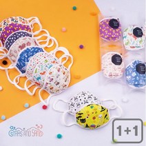 별과모래 [별과모래] 봄가을용 마스크 1+1 /키즈용/고급선물포장, 북유럽아침PB(키즈용)/스윗스타(키즈용)