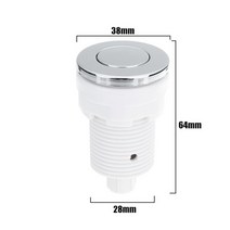 에어컨 AC 스위치 새로운 공압 켜기 끄기 푸시 공기 버튼 28mm32mm34mm 욕조 스파 폐기물 쓰레기 처리 월풀, 28mm