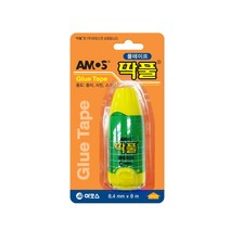 아모스 딱풀 풀테이프 / 딱풀테이프 풀테이프 글루테이프 테이프풀, 1개