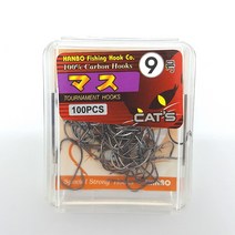 한보조침 캣츠 마스 볼락바늘 국산 100개입 덕용 6호 7호 8호 9호 10호 11호 12호 13호 14호