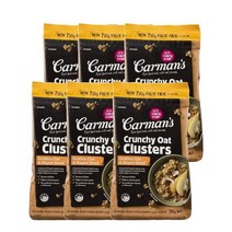 칼만스 크런치 오트 클러스터 750g Carmans Oat Clusters Grains Coconut, 6팩
