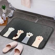 선물용 러그 귀여운 디자인 발러그 홈인테리어 소품 자취생선물, 13_캠핑가랜드