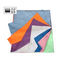 양면 스웨이드 타올(40x90cm) 스포츠타올 건식 극세사 타월 등산 운동 수영 헬스 수건, 보라