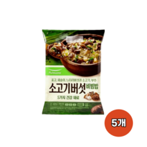 풀무원 생가득 소고기 버섯 비빔밥 424g 5개