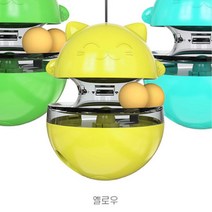 고양이안테나 오뚜기장난감 간식공 캣푸드토이 집사필수품 먹이퍼즐 캣스타그램, 1개