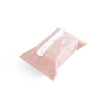 패브릭 만화 티슈 박스 커버 손수건 냅킨 홀더 커버 귀여운 토끼 베어 동물 프린트 티슈 케이스 시트 타입 재사용 가능, TP0087-C