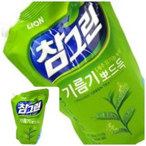 위월천 기름기뽀드득 주방세제 1.2L 리필 1EA 그릇세제 과일세정제 야채세제