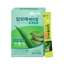 [녹십초] 알로에 베라겔 망고맛, 1박스/30포