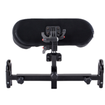 휠체어 헤드 레스트 머리 받침대 목 지지대 각도 조절, 25mm 휠체어 머리 받침