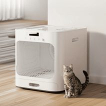 고양이 강아지 드라이기 대형견 애견블로어 펫 스탠드 건조기 드라이룸 에어탱크, 항온스타일 64L 반려동물 건조기