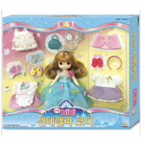 미미 리틀미미 신데렐라코디 - 캐릭터 공주님 옷갈아입히기 인형놀이 여자아이 선물 유치원 어린이집 생일 어린이날 여아