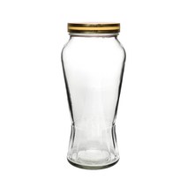유리 담금주병 과실주병 인삼주병, 1.3L, 1개