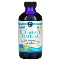 Nordic Naturals 얼티메이트 오메가3 액상 레몬맛 237ml, 1개