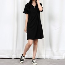 그저그녀 W0122 1701 카라 하트 원피스