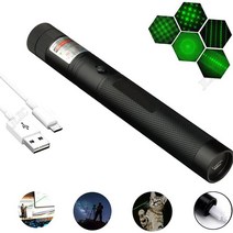 요리토치 전술 높은 강력한 usb 녹색 레이저 포인터 조정 가능한 초점 레코딩 녹색 레이저 토치 사냥 10000 미터 범위 96, 로즈 레드