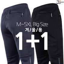 [제이씨월드] 착용감 끝내주는 스판 트레이닝 (1+1) _ 남성용 매일 입어도 좋은 기본템 빅사이즈 작업복 실내복 바지